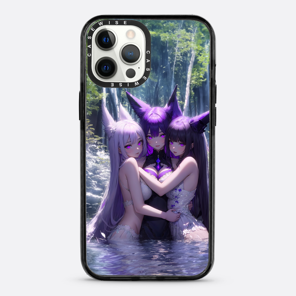 Purple Sister Twins - Etui