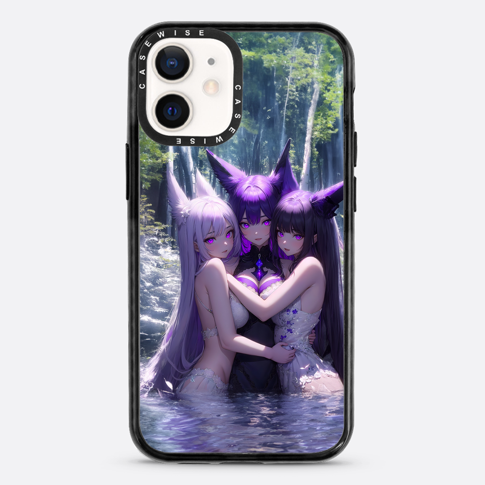 Purple Sister Twins - Etui