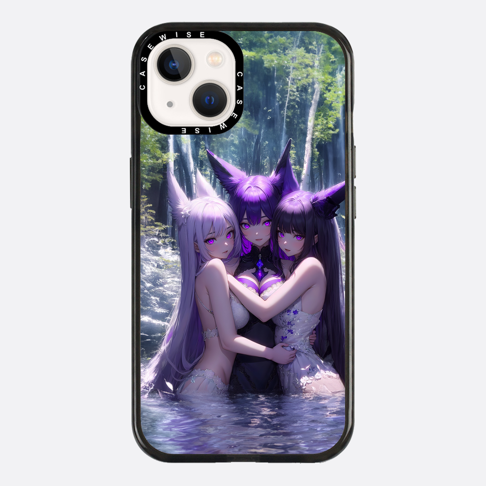 Purple Sister Twins - Etui