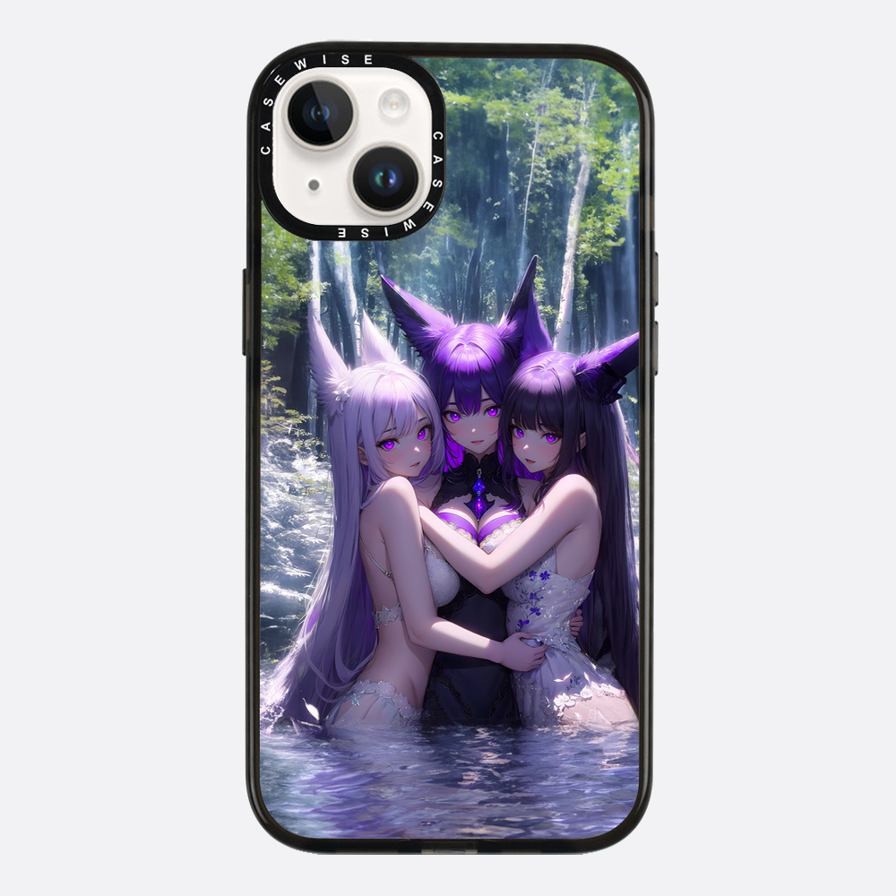 Purple Sister Twins - Etui