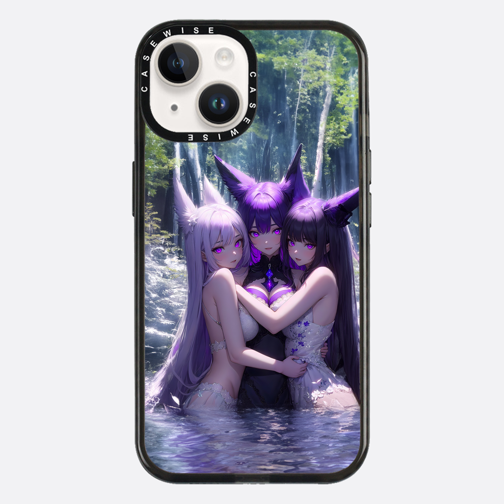 Purple Sister Twins - Etui