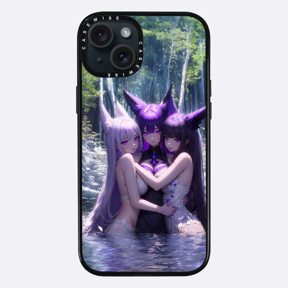 Purple Sister Twins - Etui