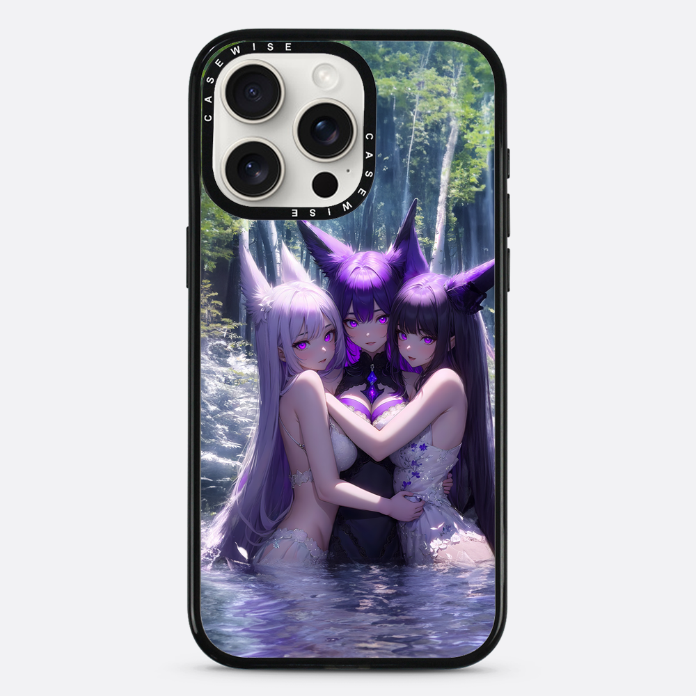 Purple Sister Twins - Etui