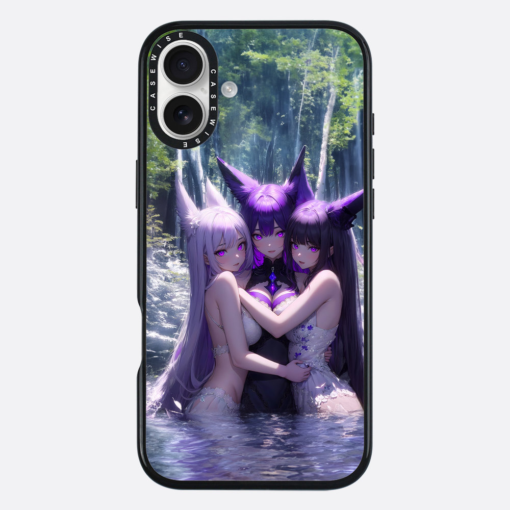 Purple Sister Twins - Etui