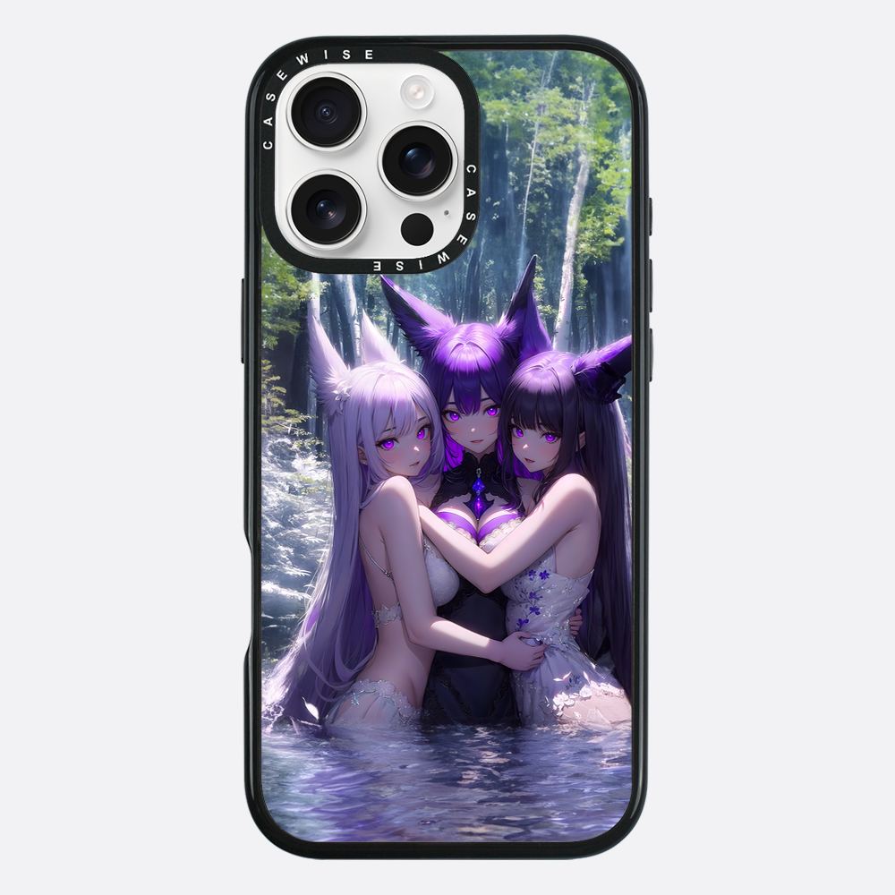 Purple Sister Twins - Etui