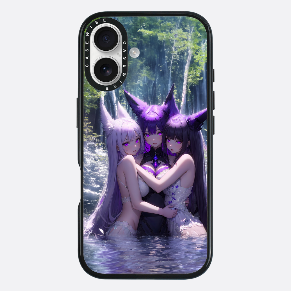 Purple Sister Twins - Etui