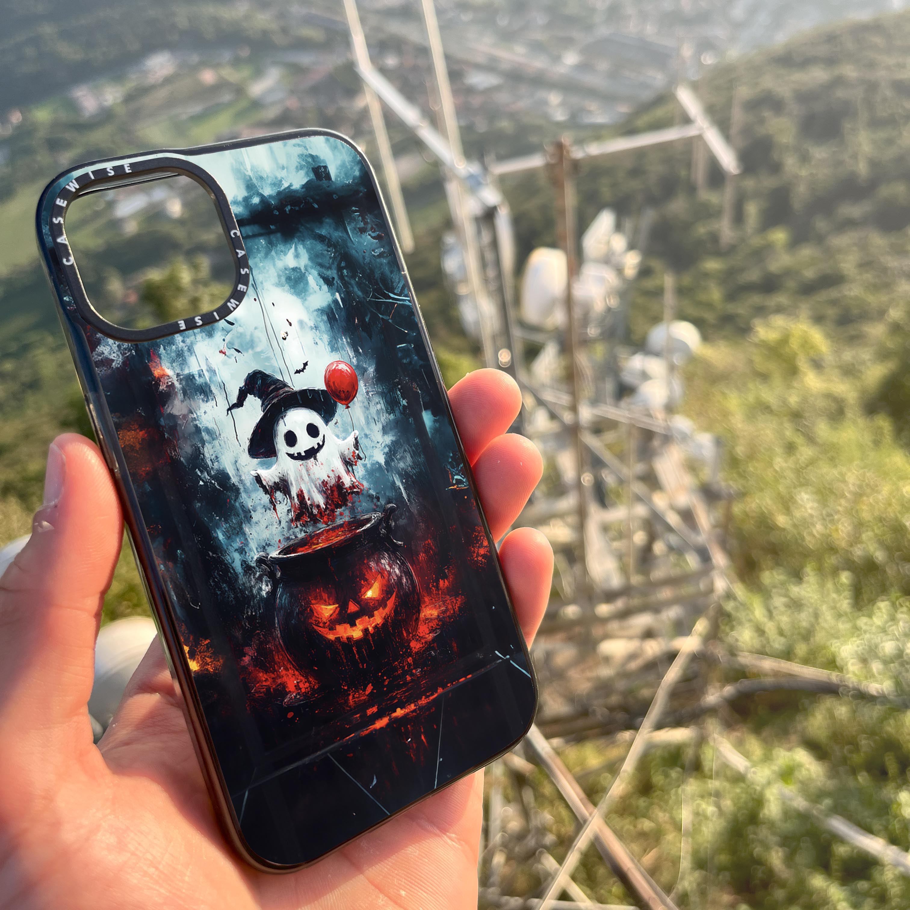 Cauldron Pumpkin Ghost - Etui