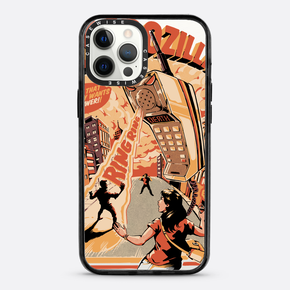 Retro Phonezilla - Etui