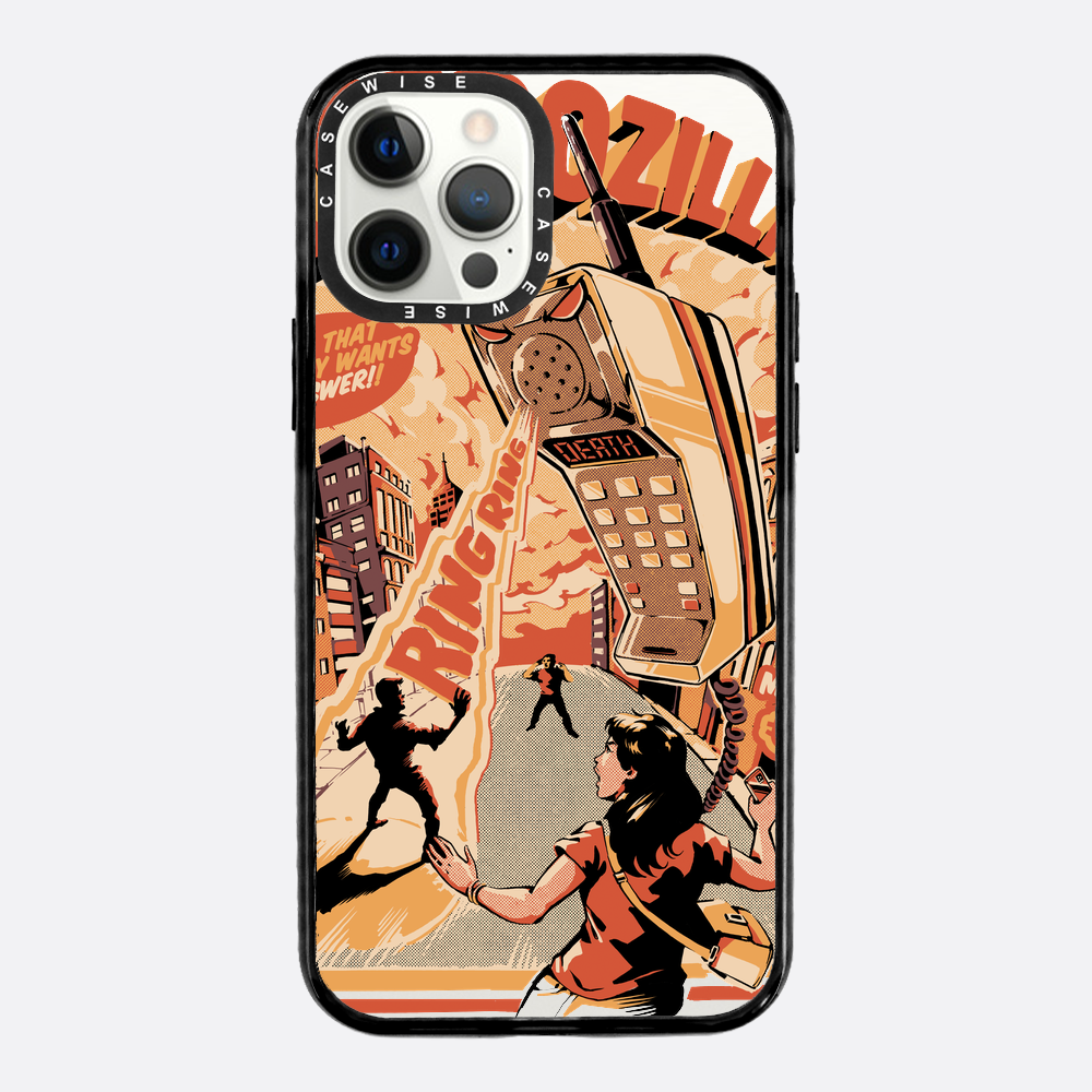 Retro Phonezilla - Etui