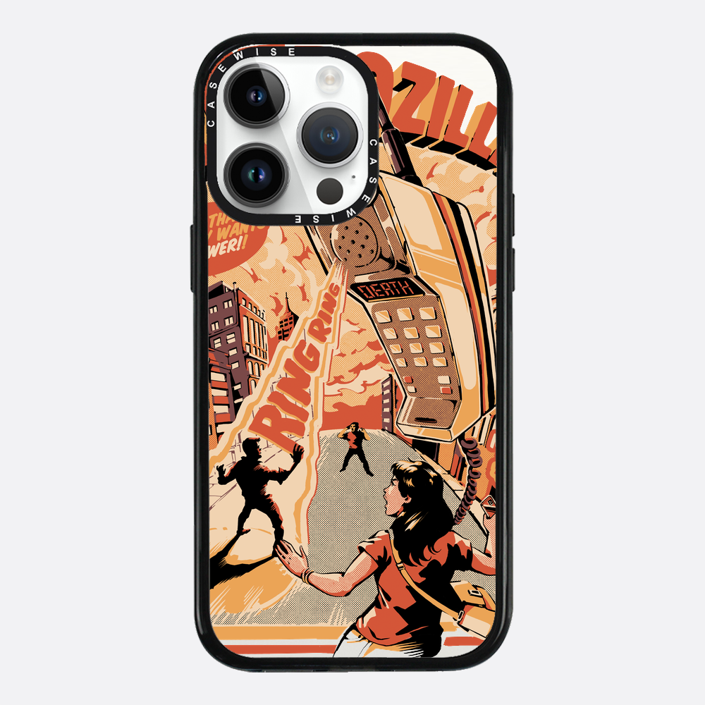 Retro Phonezilla - Etui