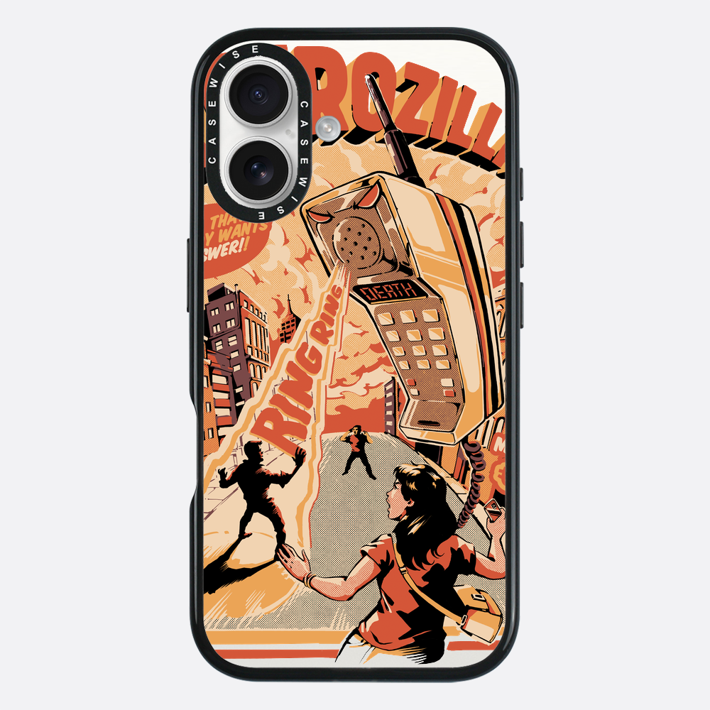Retro Phonezilla - Etui