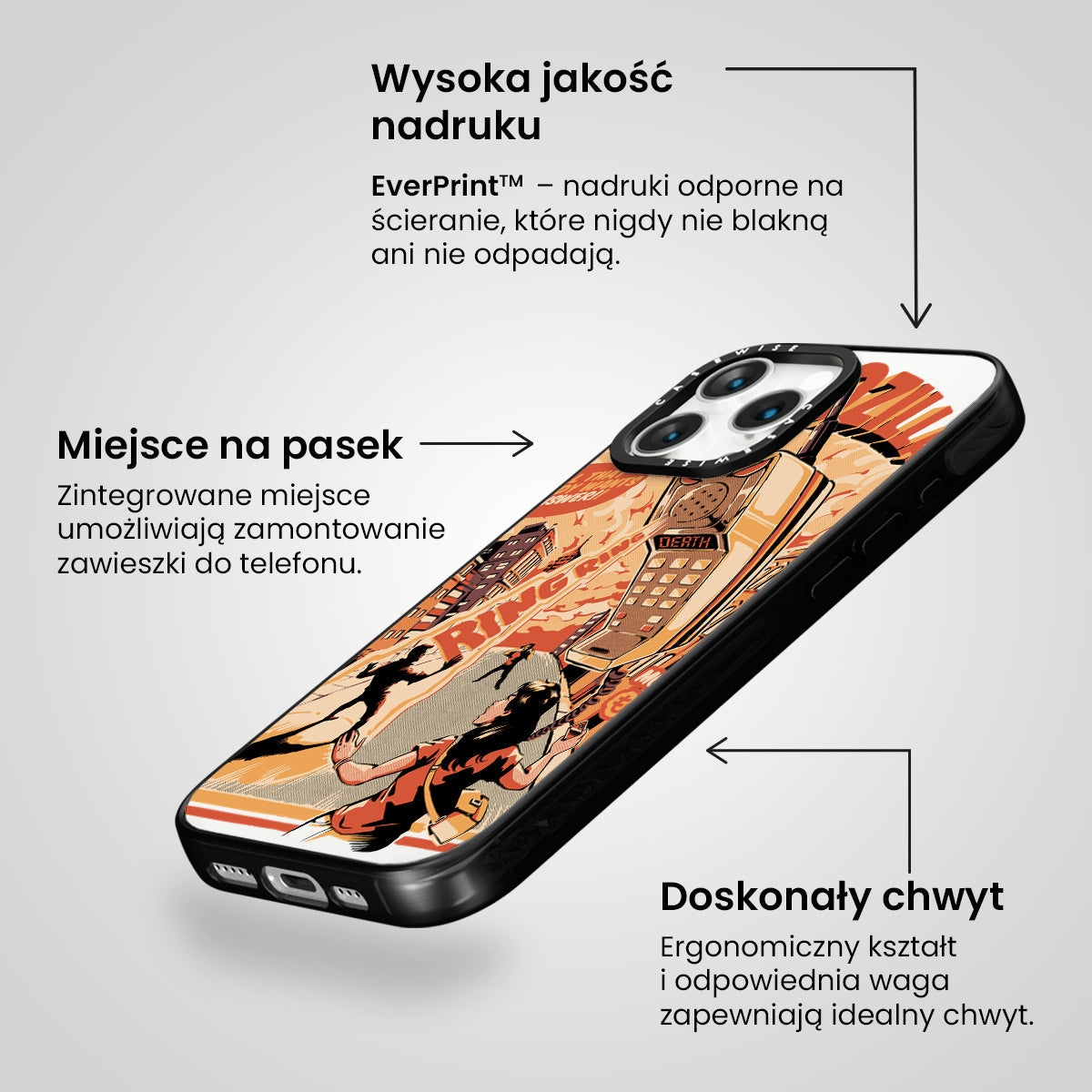 Retro Phonezilla - Etui