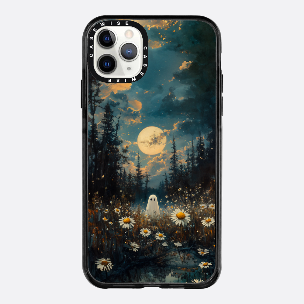 Lonely Ghost in Daisy Flowers - Etui
