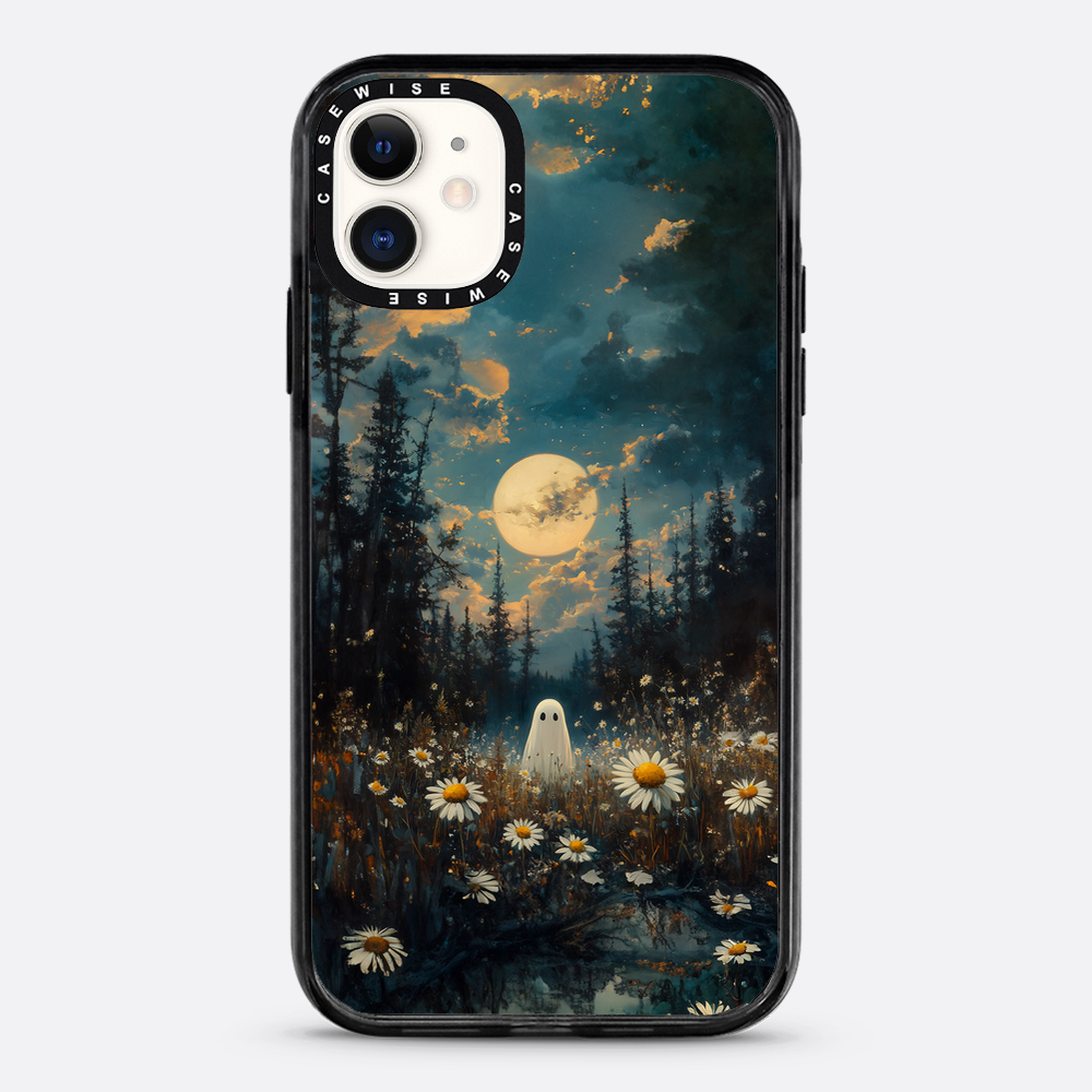 Lonely Ghost in Daisy Flowers - Etui