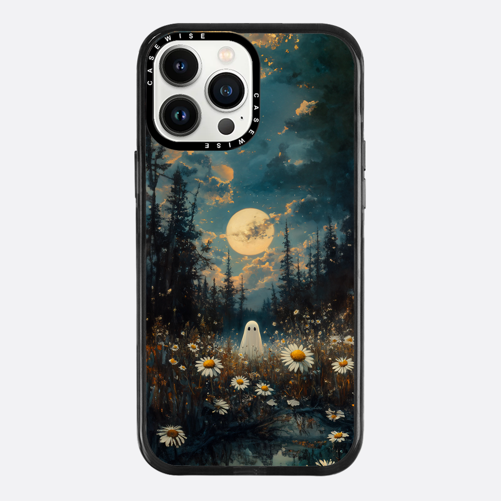 Lonely Ghost in Daisy Flowers - Etui