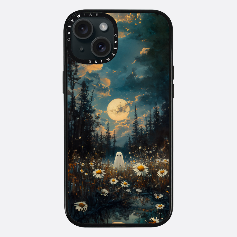 Lonely Ghost in Daisy Flowers - Etui