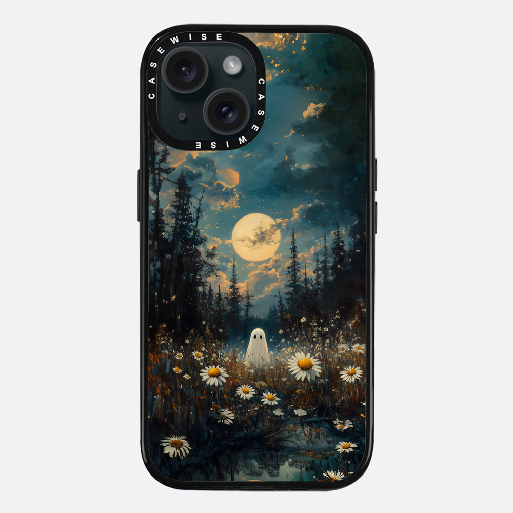 Lonely Ghost in Daisy Flowers - Etui