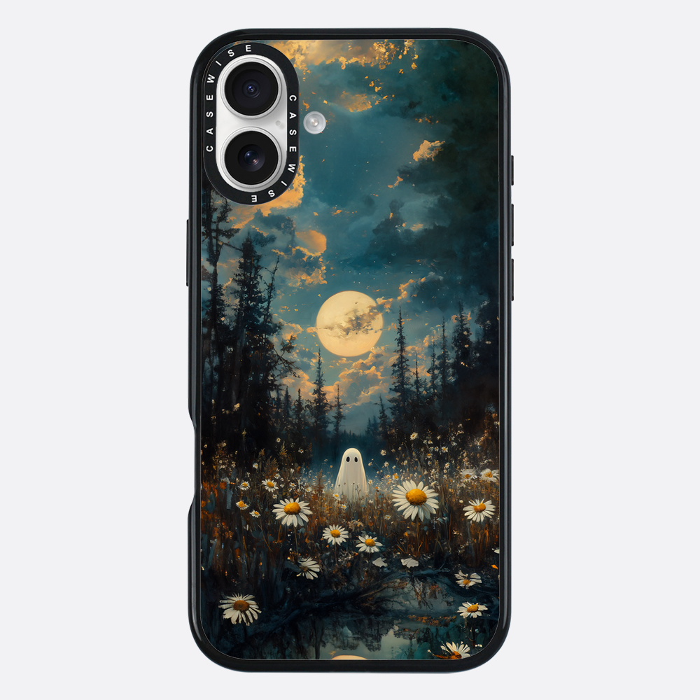Lonely Ghost in Daisy Flowers - Etui