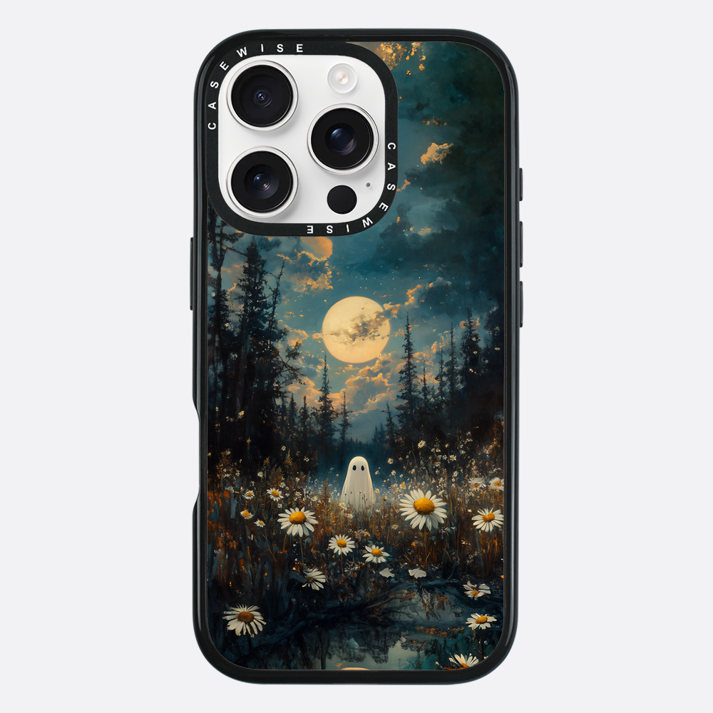 Lonely Ghost in Daisy Flowers - Etui