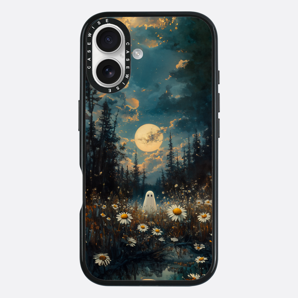 Lonely Ghost in Daisy Flowers - Etui