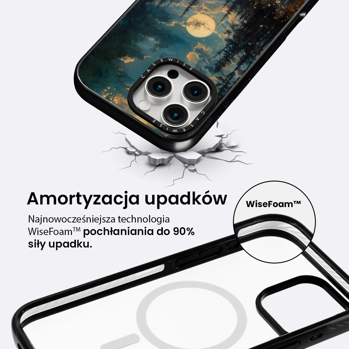 Lonely Ghost in Daisy Flowers - Etui