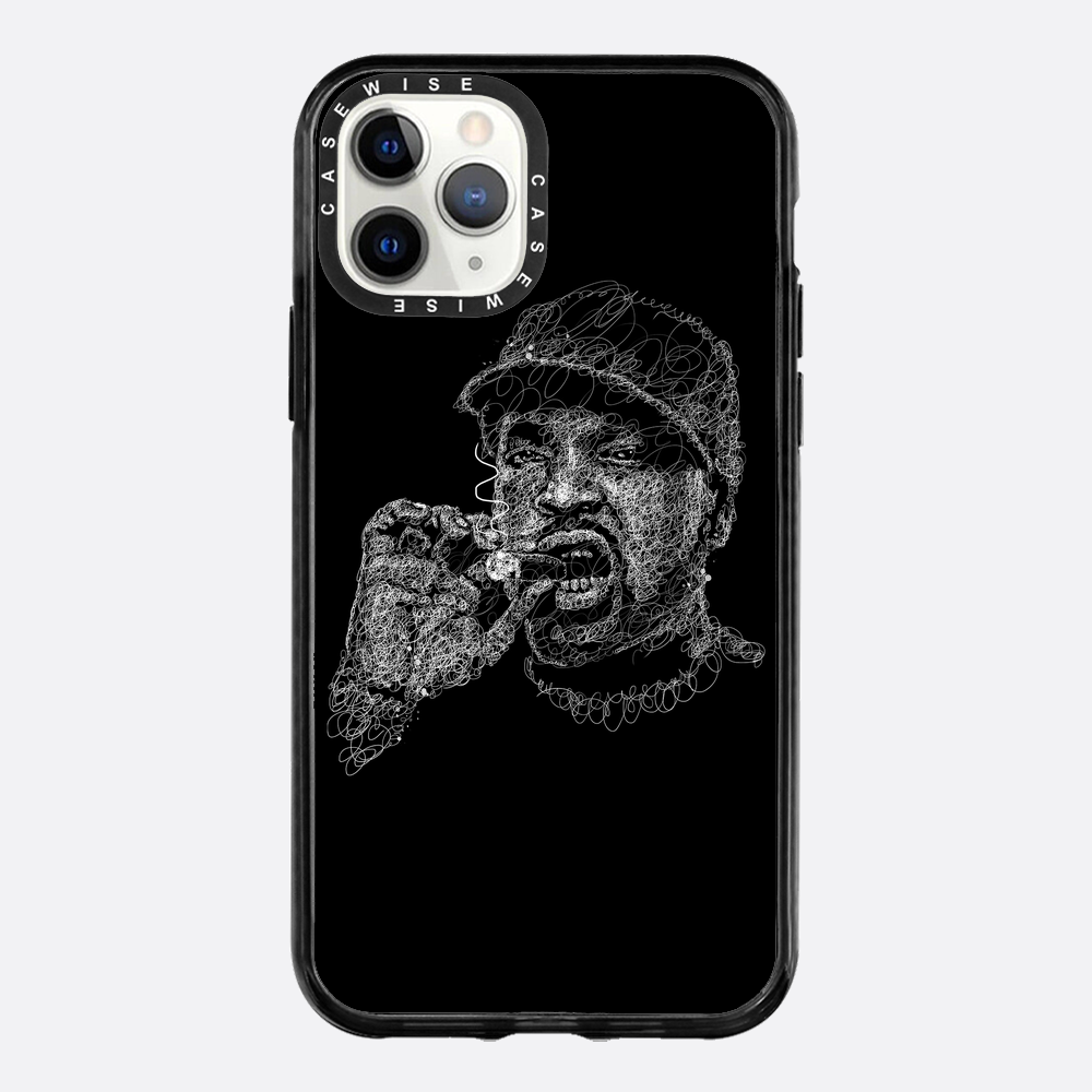 digital scribble art design - Etui