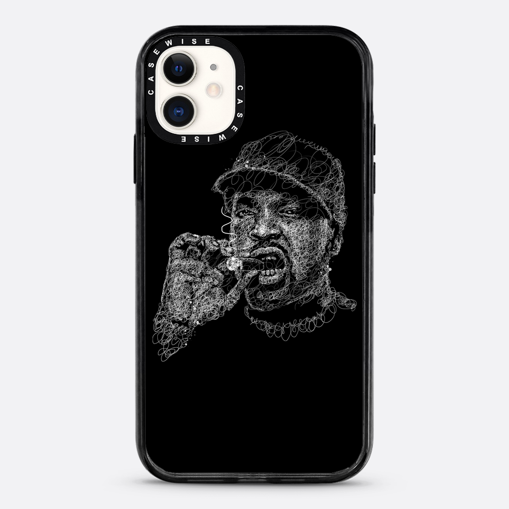 digital scribble art design - Etui