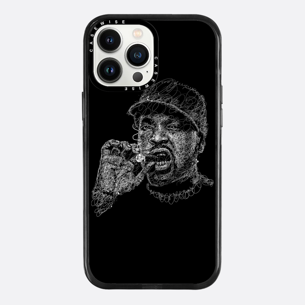 digital scribble art design - Etui