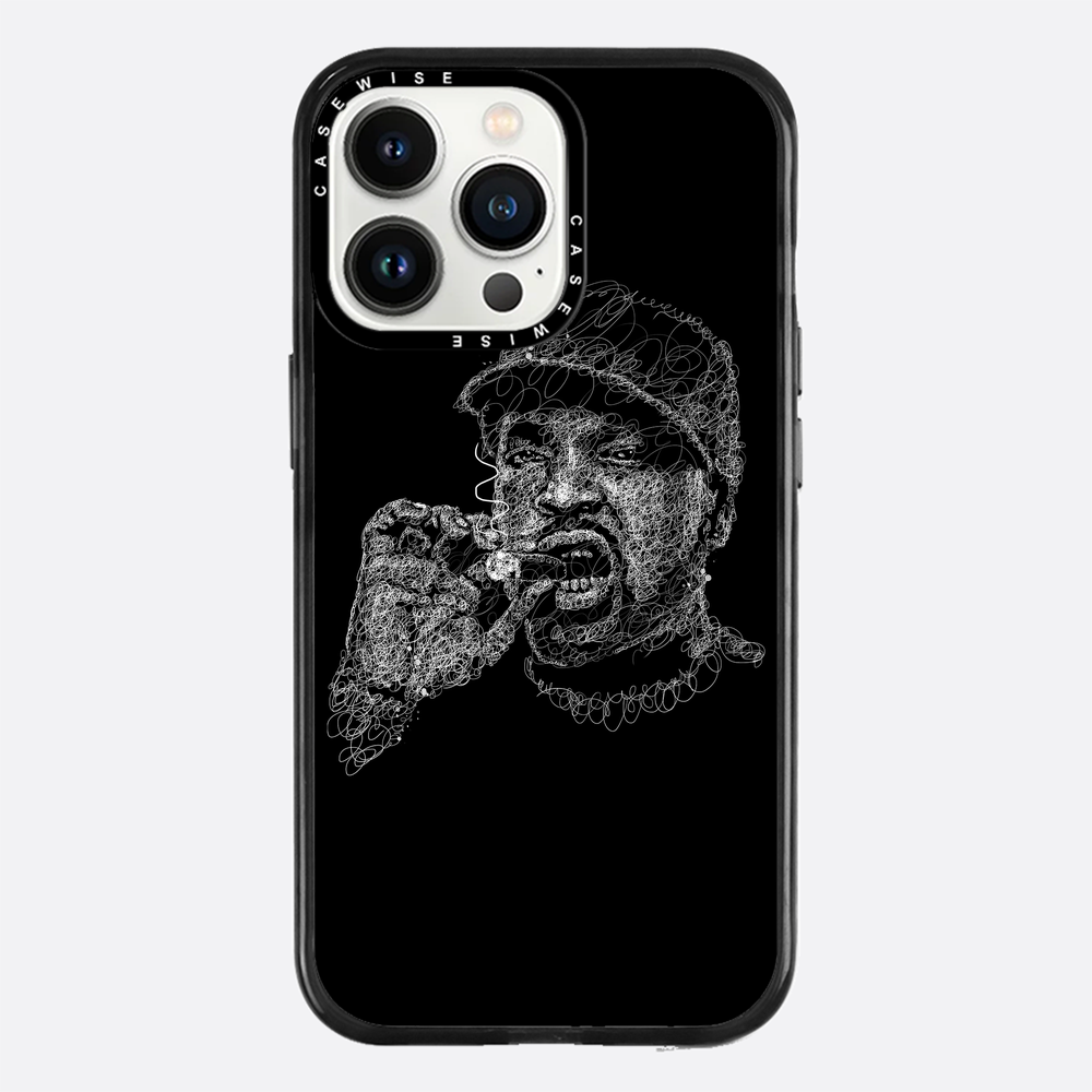 digital scribble art design - Etui