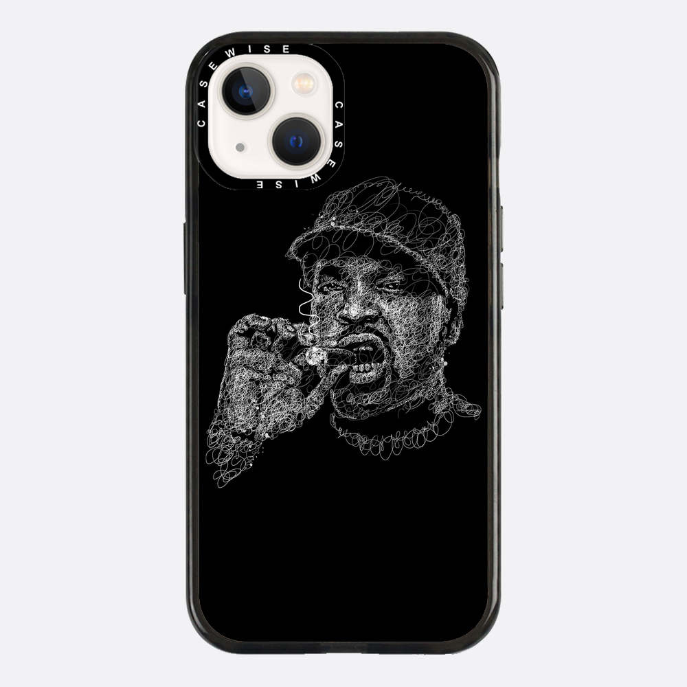 digital scribble art design - Etui
