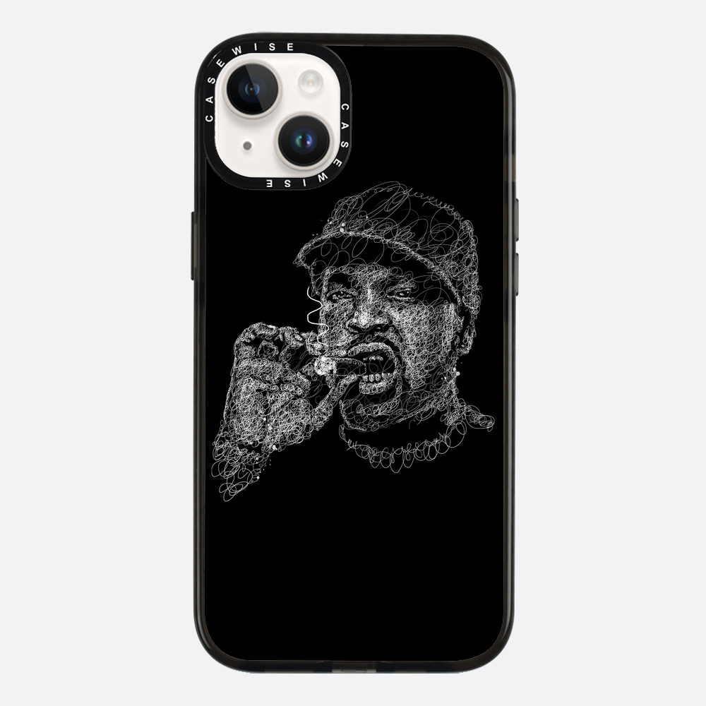 digital scribble art design - Etui