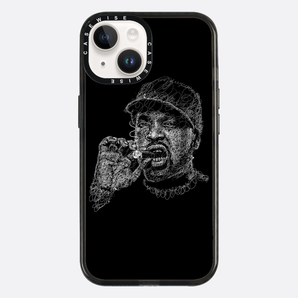 digital scribble art design - Etui