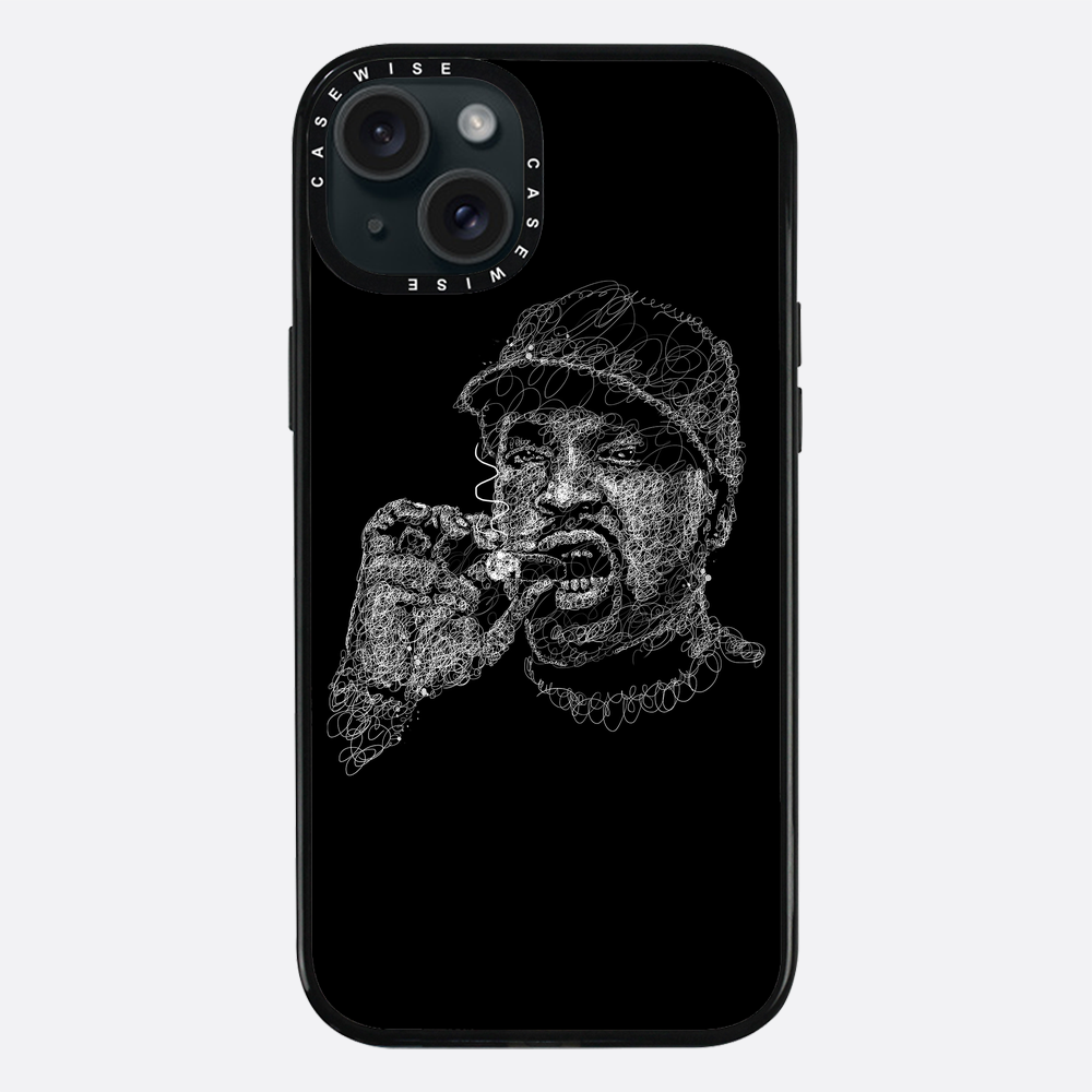 digital scribble art design - Etui