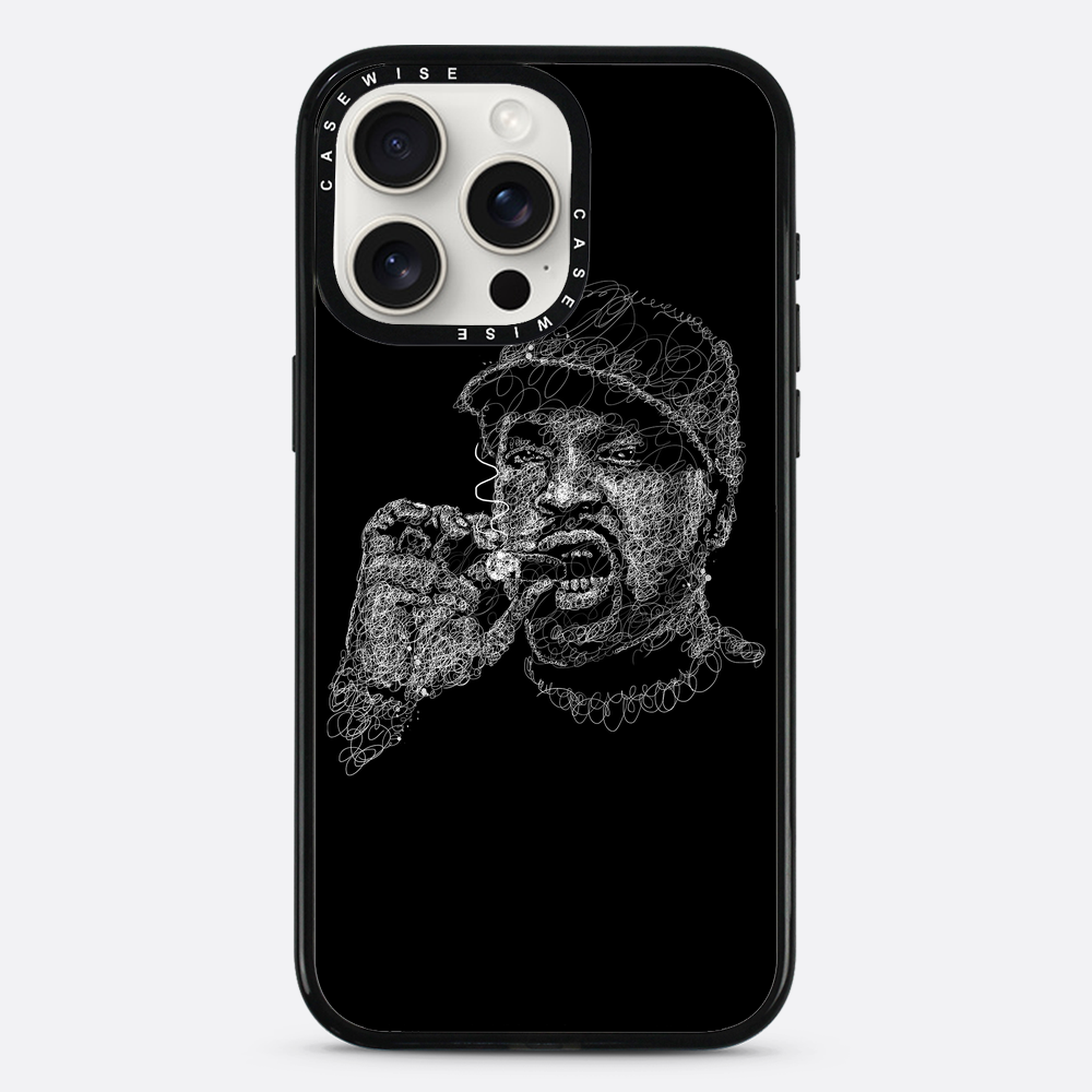 digital scribble art design - Etui