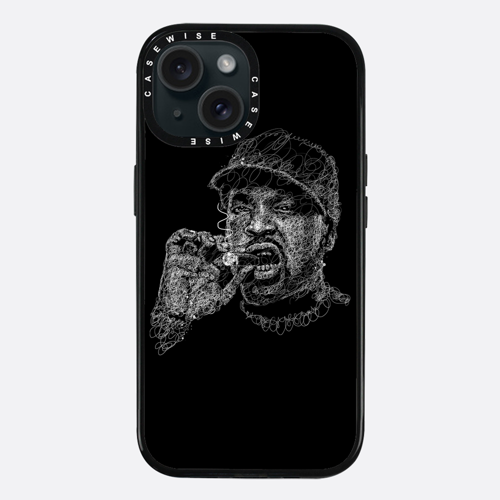 digital scribble art design - Etui