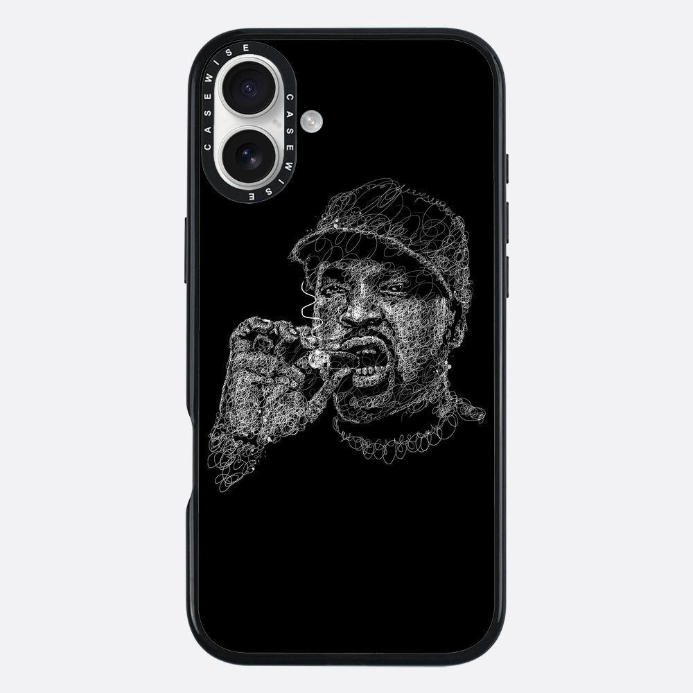 digital scribble art design - Etui