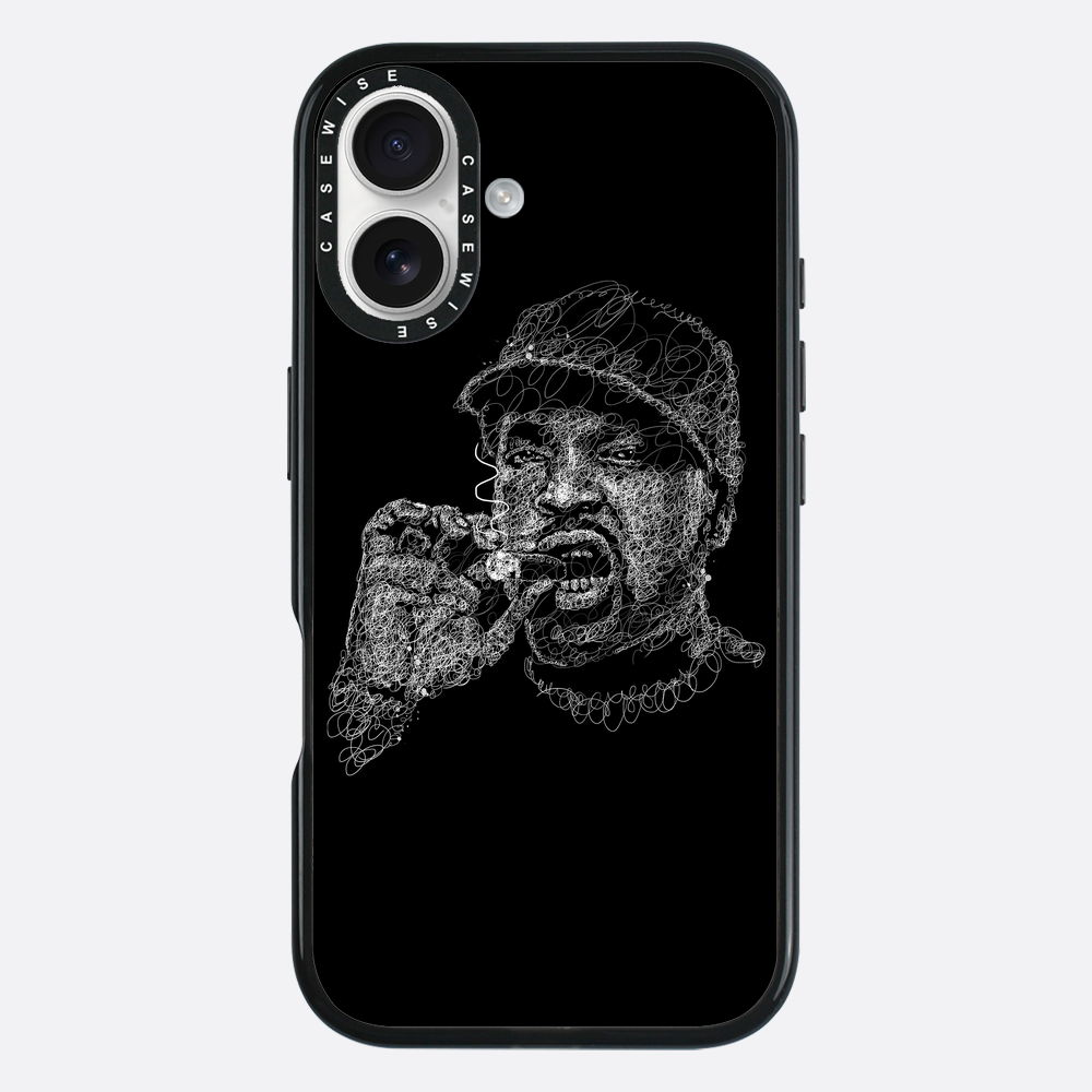 digital scribble art design - Etui