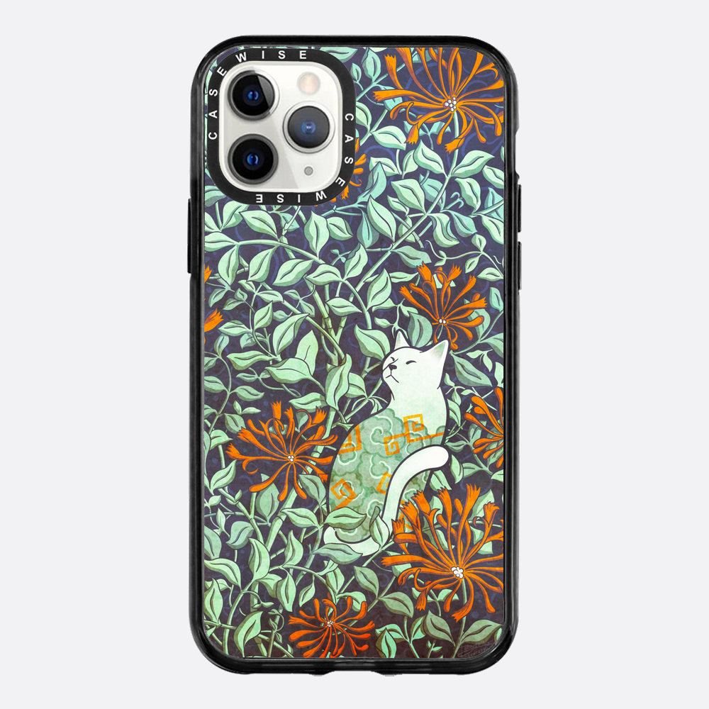 Cat and honeysuckle - Etui