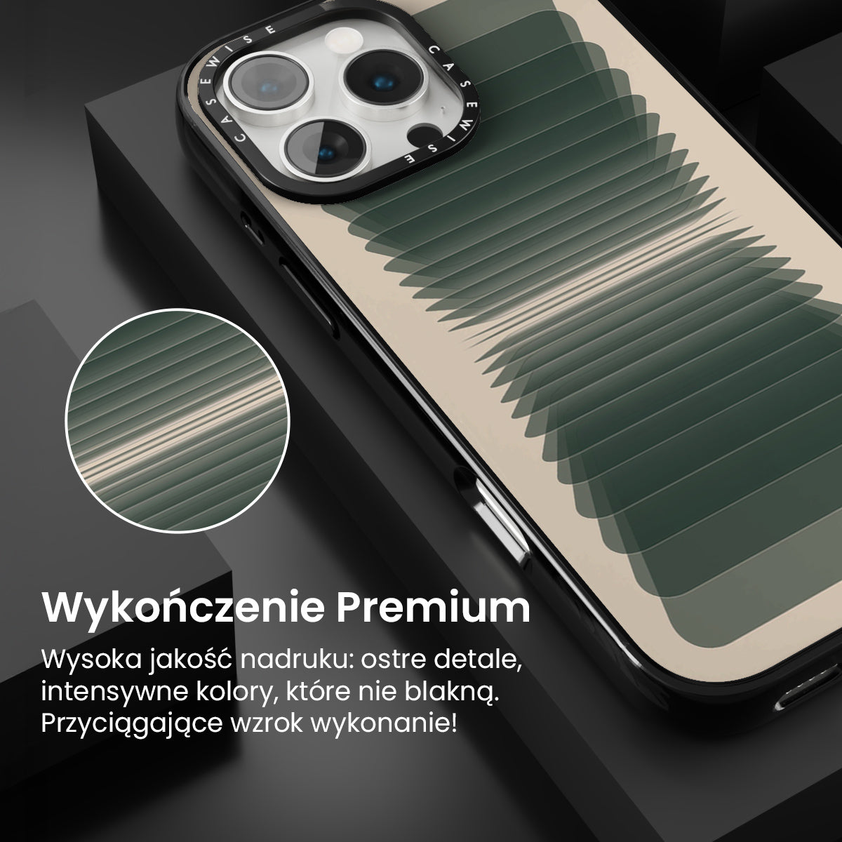 Minimalistyczna Symetria - Etui