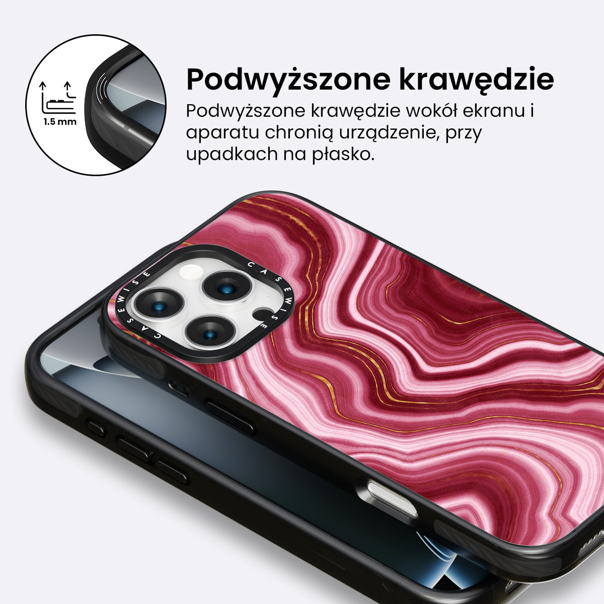 Red Agate Texture 04 - Etui