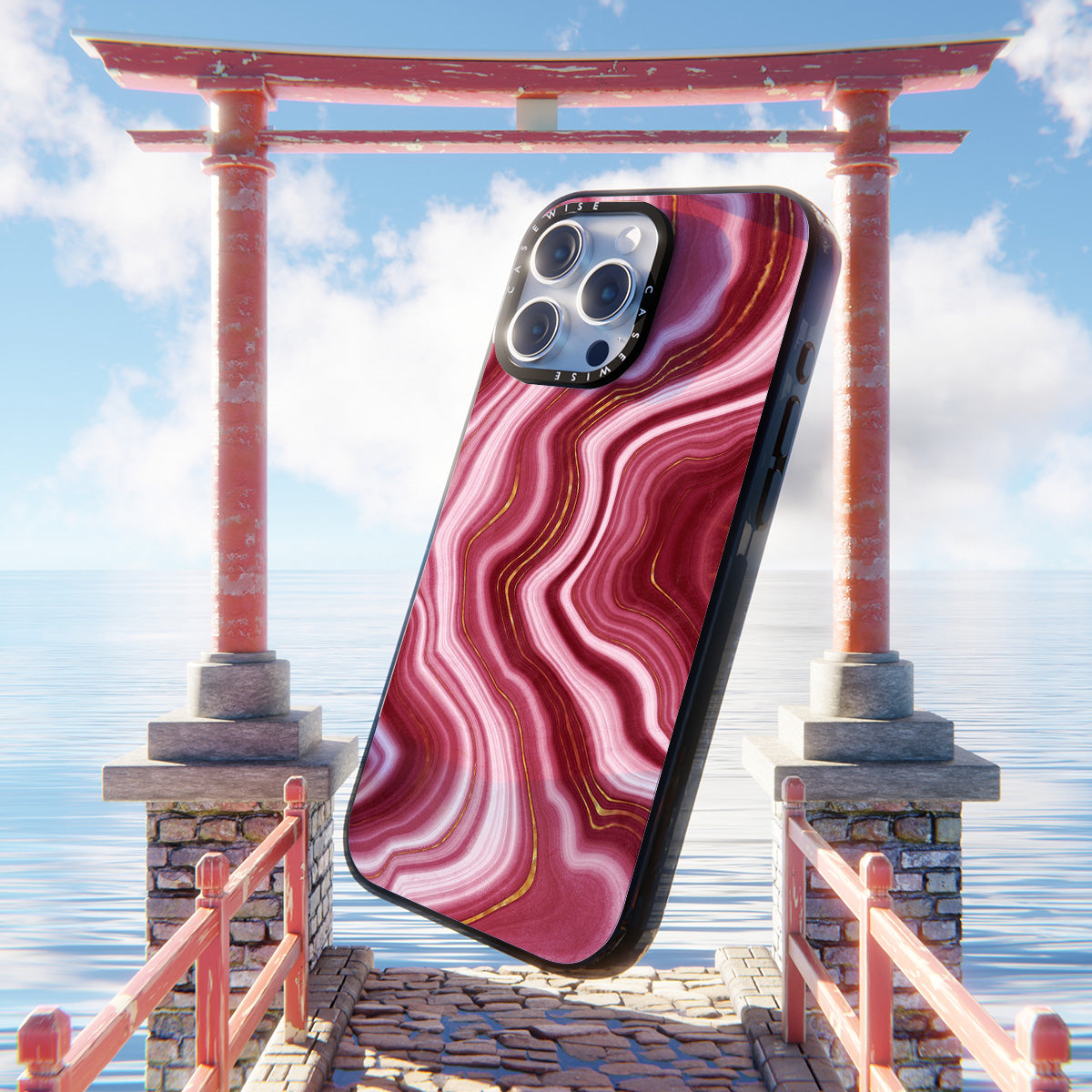 Red Agate Texture 04 - Etui