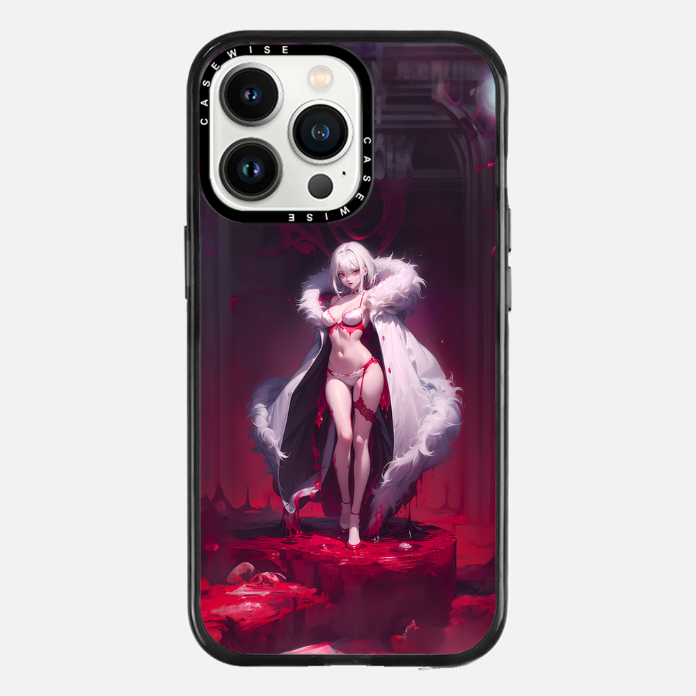 White Dress Anime Girl - Etui