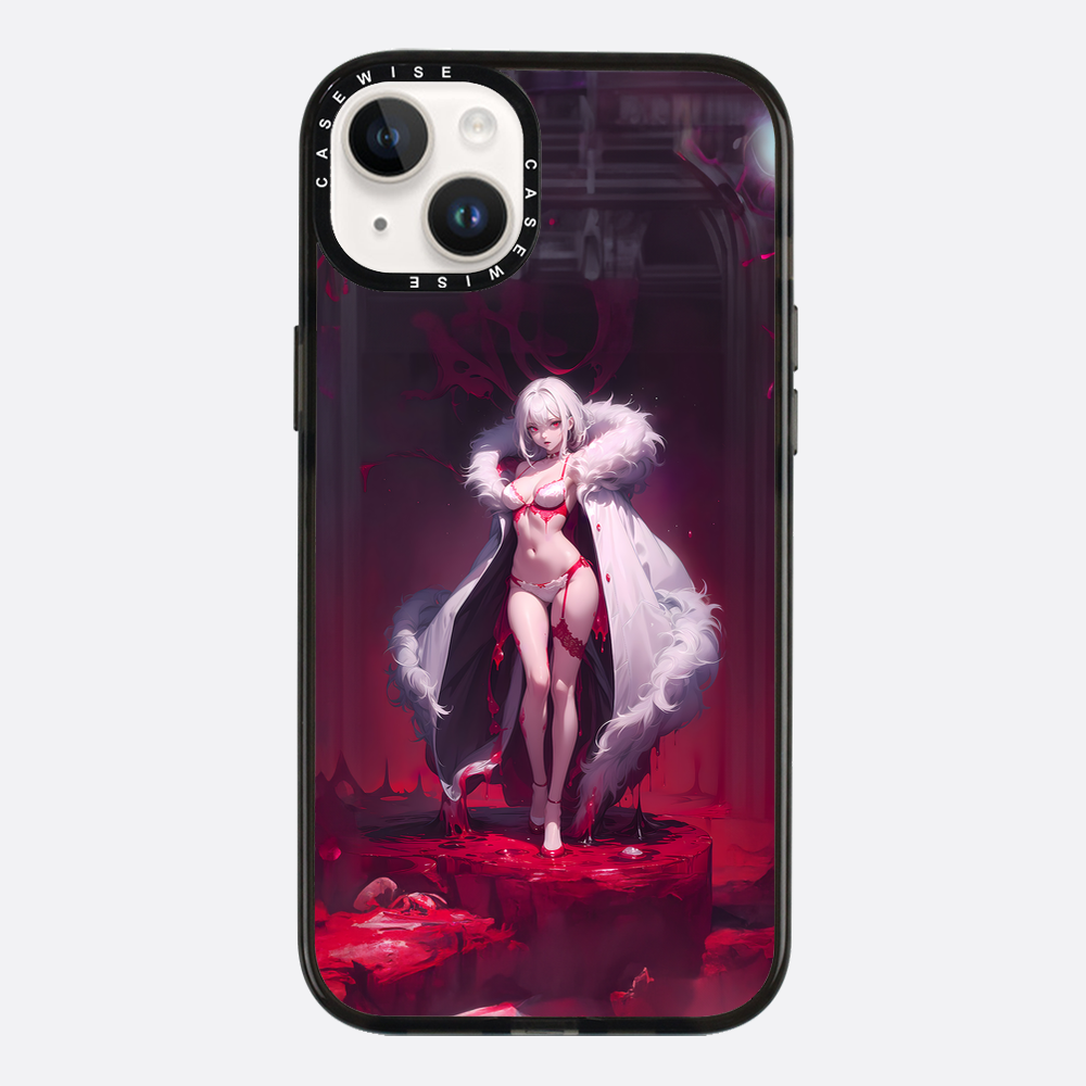 White Dress Anime Girl - Etui