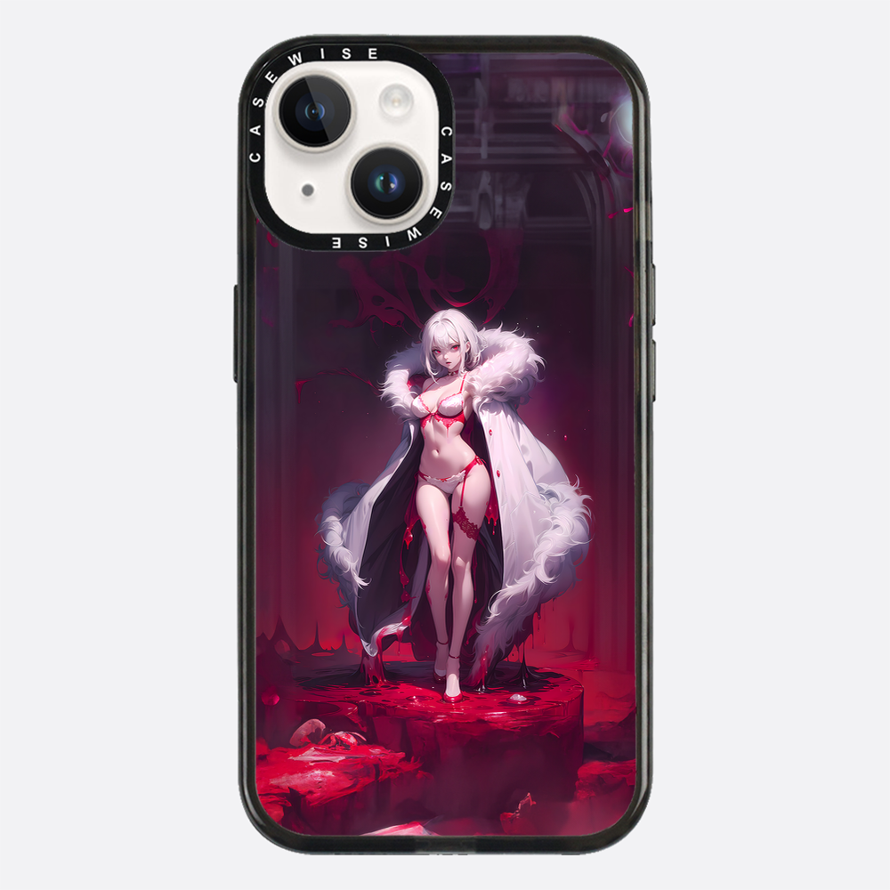 White Dress Anime Girl - Etui