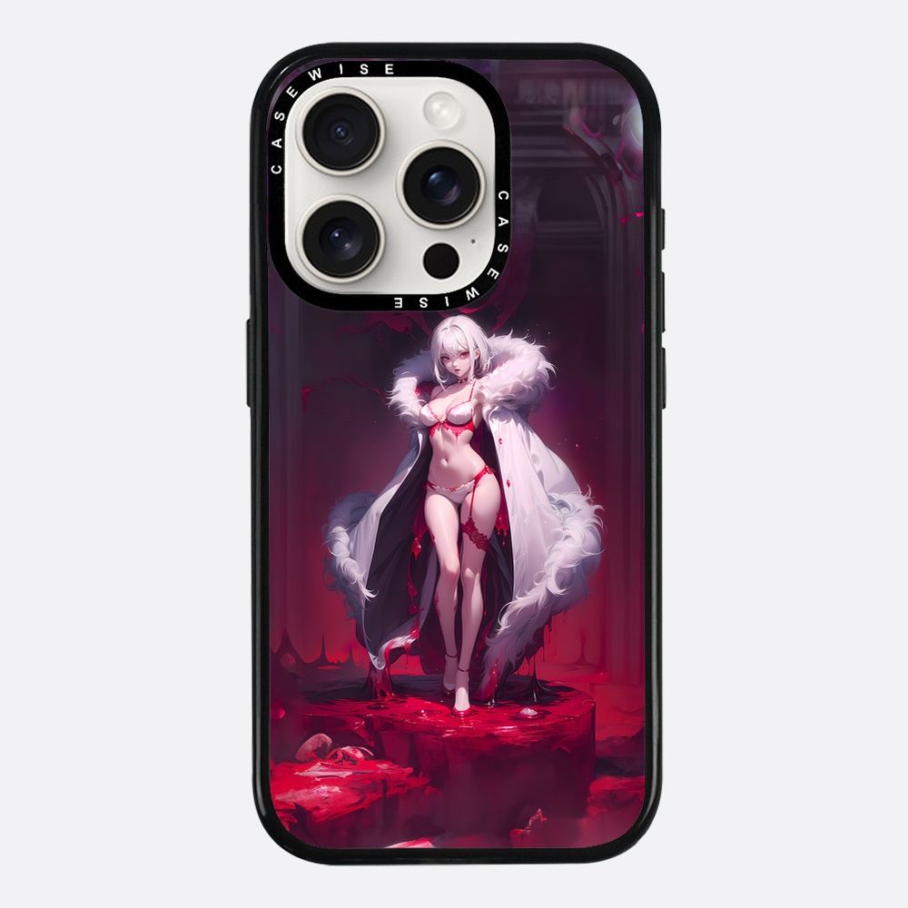 White Dress Anime Girl - Etui