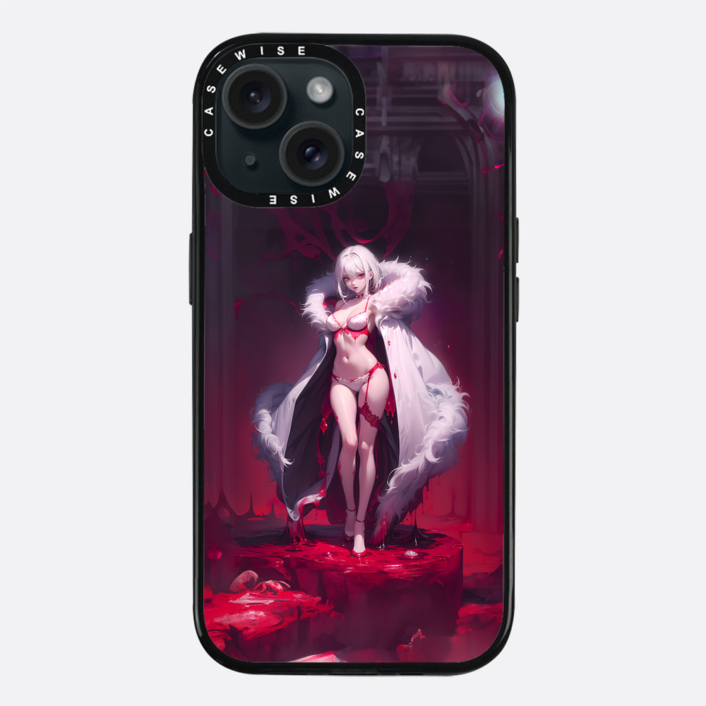 White Dress Anime Girl - Etui