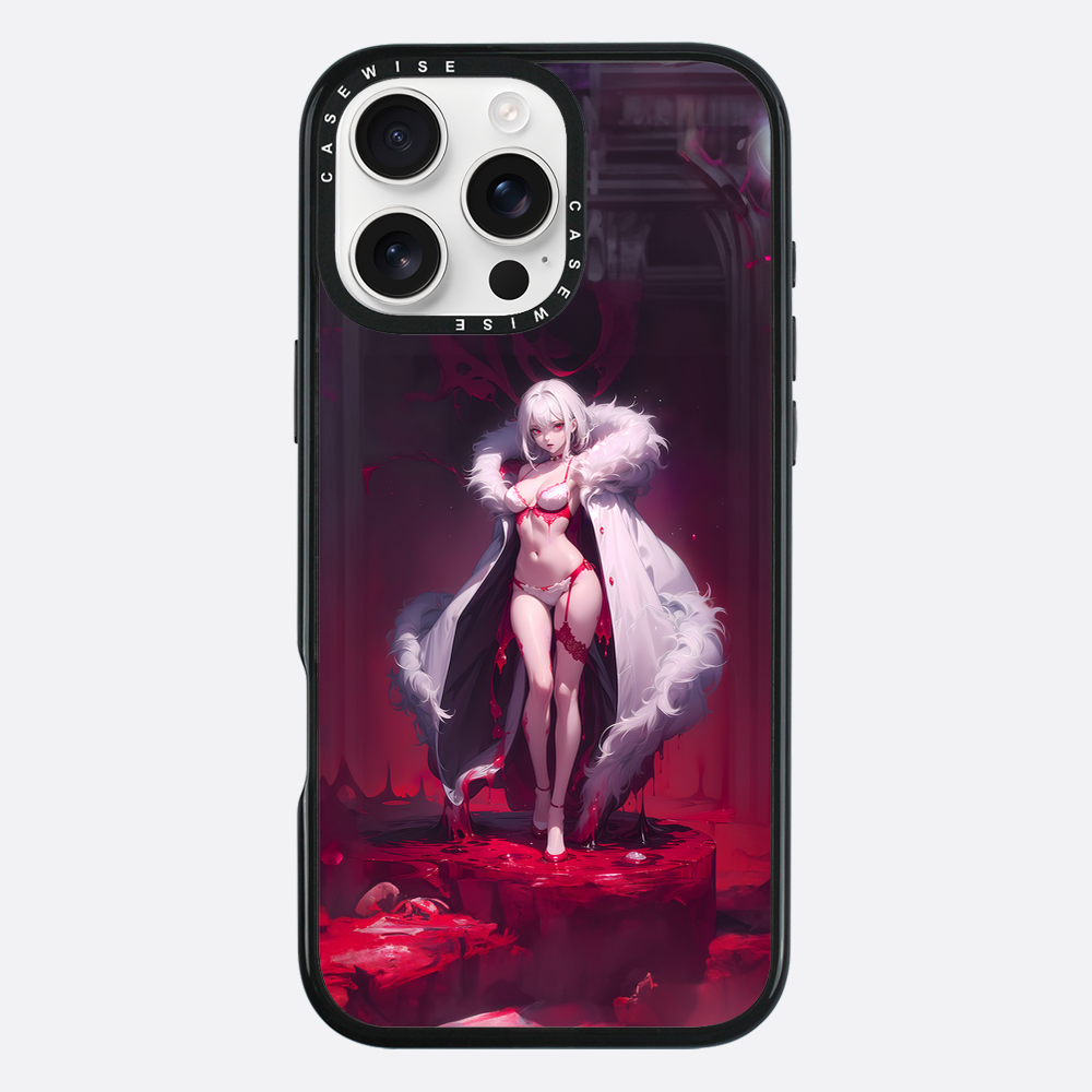 White Dress Anime Girl - Etui