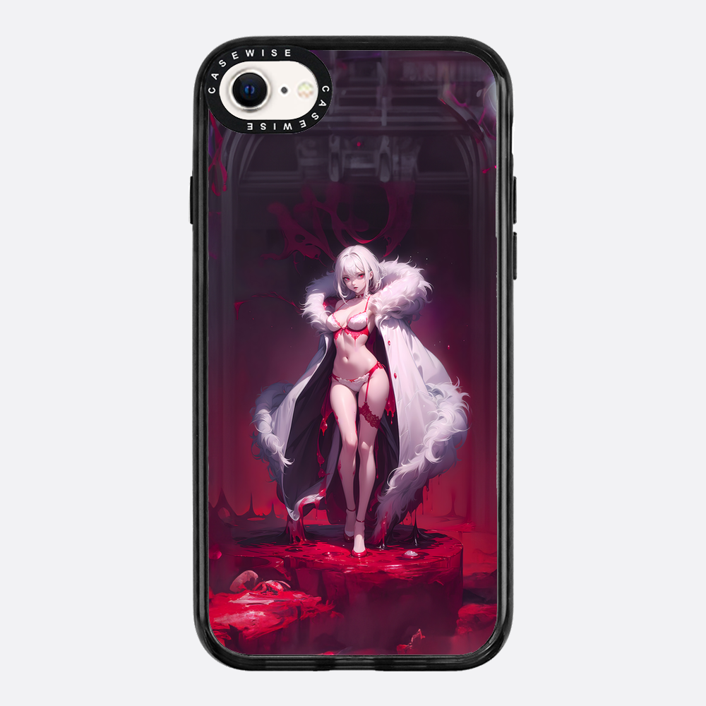 White Dress Anime Girl - Etui
