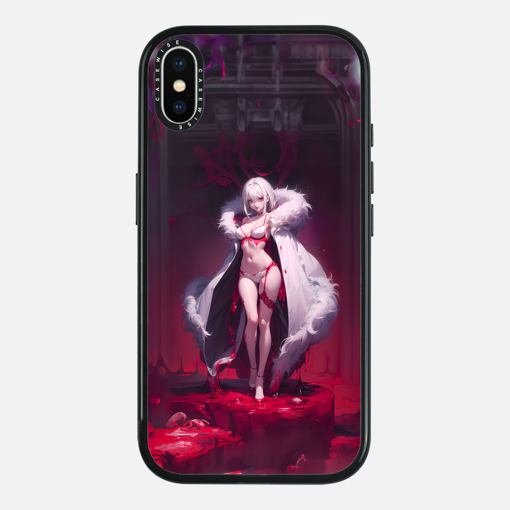 White Dress Anime Girl - Etui