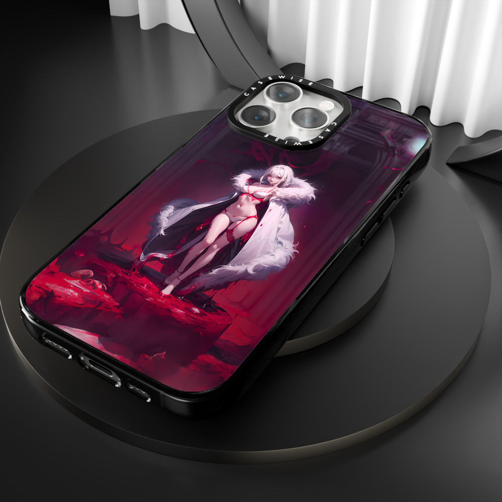 White Dress Anime Girl - Etui